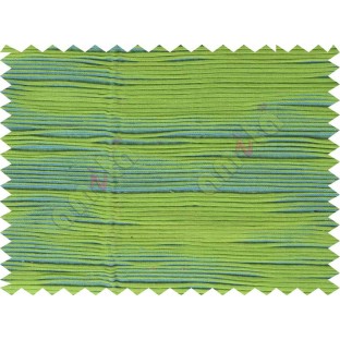 Folded stripes with lime green and blue sofa cotton fabric